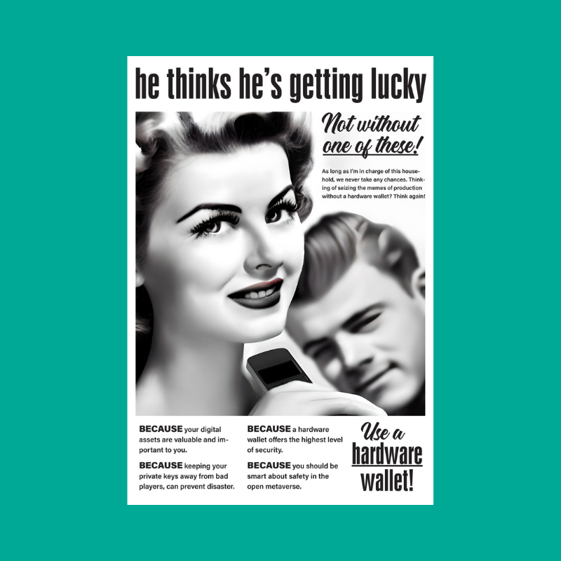 Använd en hårdvaruplånbok för att hålla dina NFTs säkert