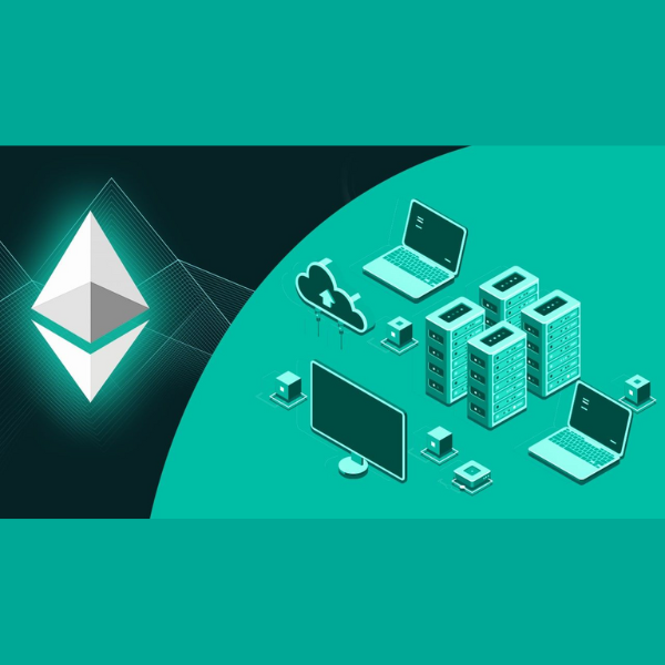 Ethereum is powered by the Ethereum Virtual Machine along with the nodes running Ethereum's software