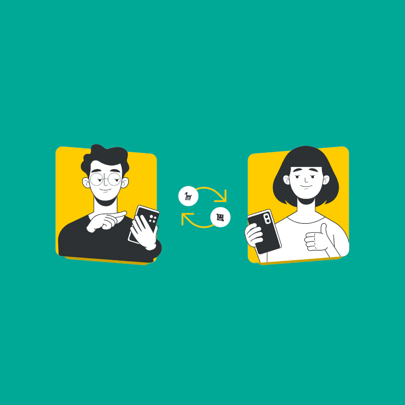 Peer to peer NFT handel